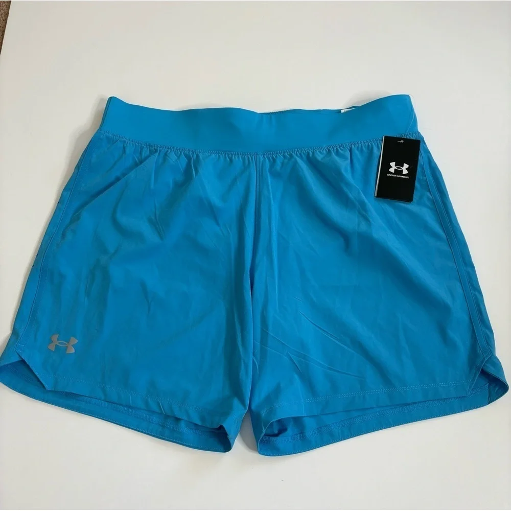 Under Armour Speed Pocket 7” Shorts Blue New with Tags Size XL